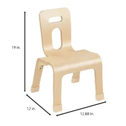 Bentwood Chair Set of 2 (10'' H - Pre - K)
