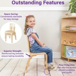 Bentwood Chair Set of 2 (18'' H - 5th-Adult)