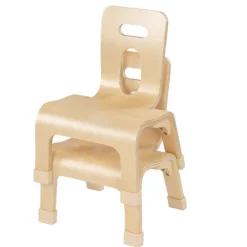 Bentwood Chair Set of 2 (8' H - 1-2 Years)