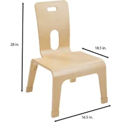 Bentwood Teacher's Chairs (Set of 2)