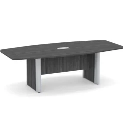 Boat Shaped Conference Tables w/ Elliptical Base
