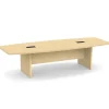 Boat Shaped Conference Tables w/ Slab Base