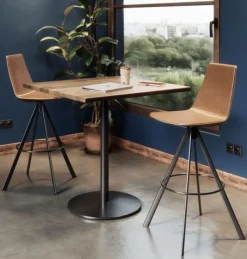 Bungee Swivel Bar Stool