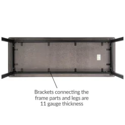 Butcher Block Height Adjustable Robotics Table with Bumper Kit