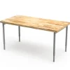 Butcher Block Planner Table