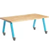 Butcher Block Top Planner Studio Tables