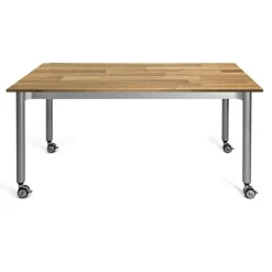 Butcher Block Versatilis Non-Folding Tables