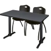 Cain Base Training Table & M Stacker 4700 Chairs