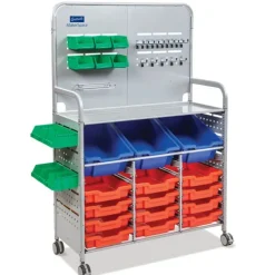 Callero Makerspace Silver Cart Set
