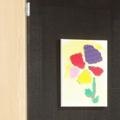 Canvas Door Art Display Cabinet