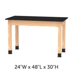 Caprock Economy Science Lab Table with Phenolic Top - 24" x 48"