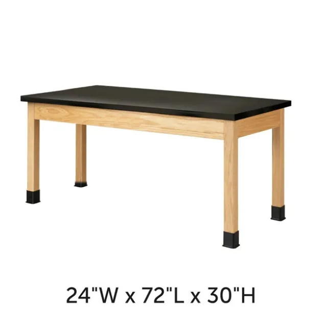 Caprock Economy Science Lab Table with ChemGuard Top - 24" x 72"