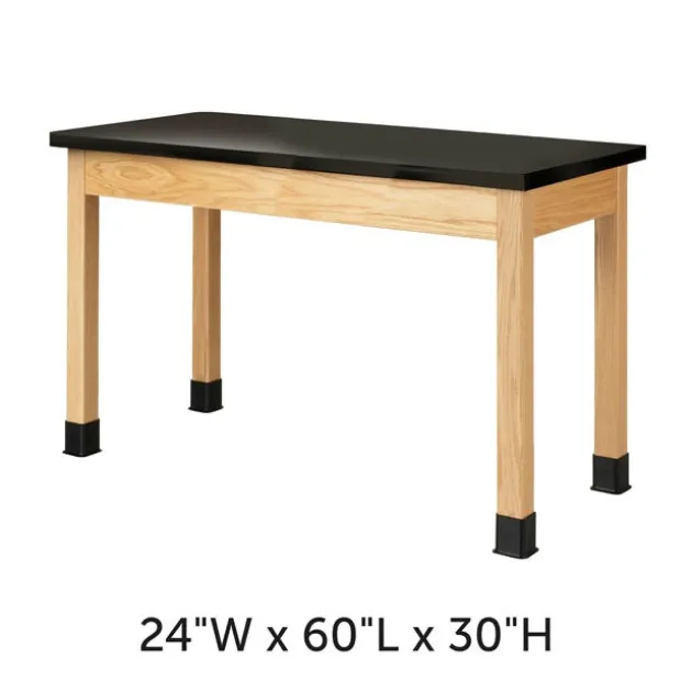 Caprock Economy Science Lab Table with Phenolic Top - 24" x 60"