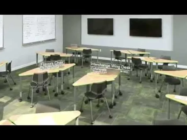 Cascade Two-Sided Whiteboard Unit w/ Tote Trays