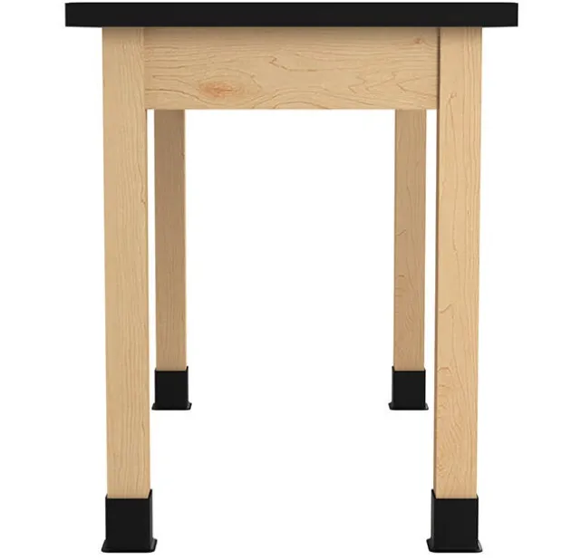 ChemGuard Maple Science Lab Table with Book Compartment (24'' D X 54'' W)