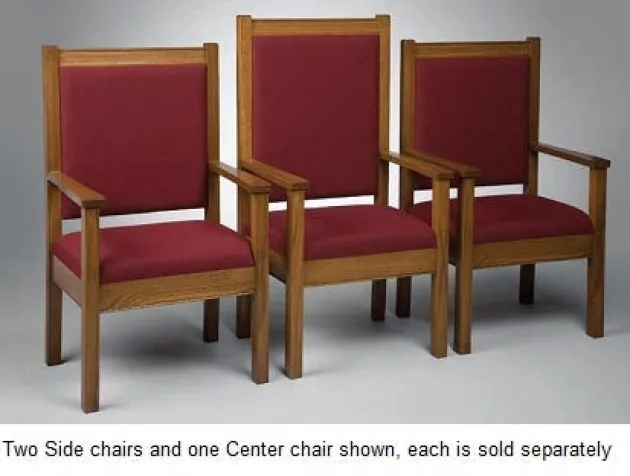 Classic Style Center Pulpit Clergy Chair
