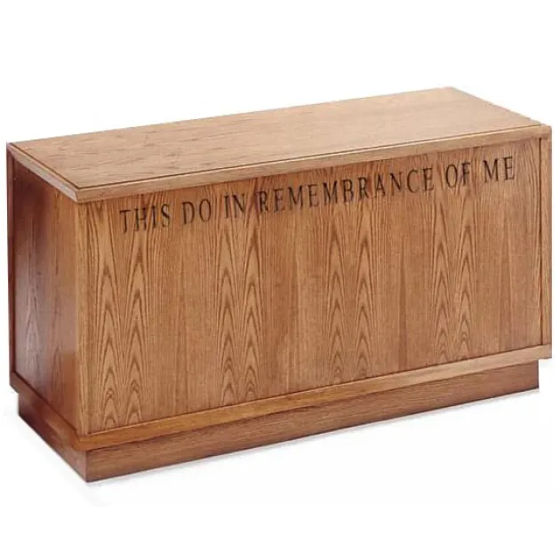 Classic Style Closed Communion Table