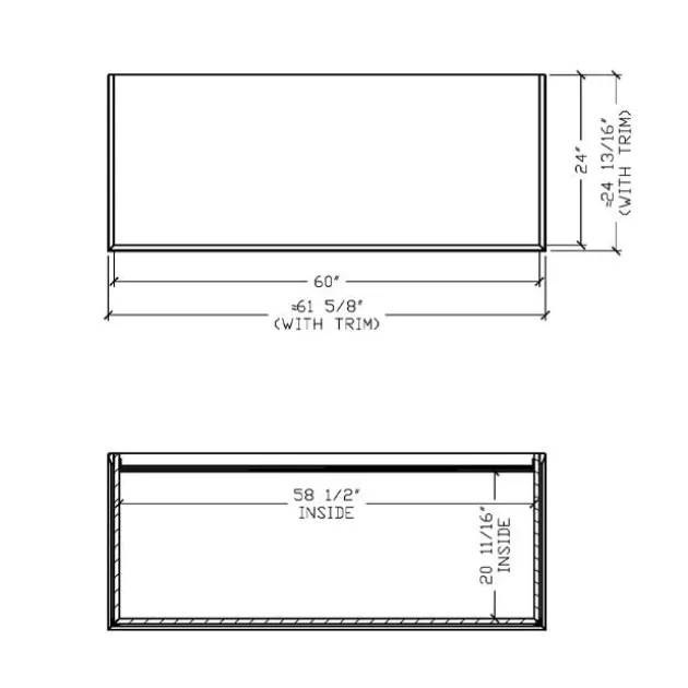 Classic Style Closed Communion Table