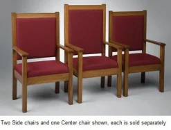 Classic Style Side Pulpit Clergy Chair