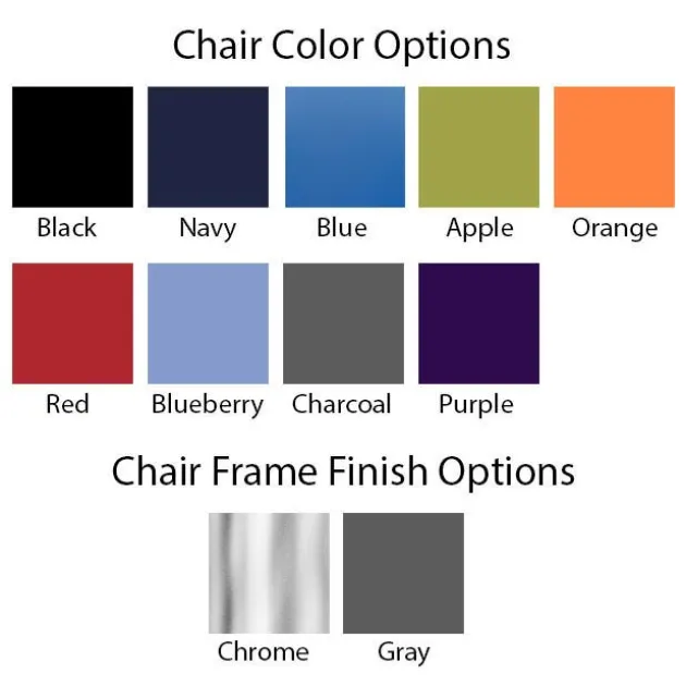 Classroom Set - 20 Apex Stack Chairs (18'' H -5th-Adult) & 20 Dry Erase Contour Student Desks
