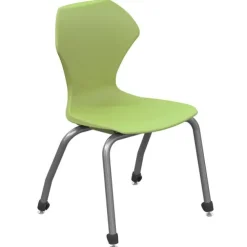 Classroom Set- 20 Apex Stack Chairs (18'' - 5th-Adult) & 20 Dry Erase Desks (30'' x 20'')