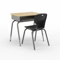 Classroom Set - 24 Aptitude Student Desks & Ntersect Chairs