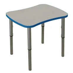 Classroom Set - 24 Bone Synergy Student Desks and Stack Chairs
