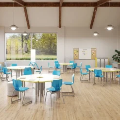 Classroom Set- 24 Elemental Triangle Desks & Flavors Chairs