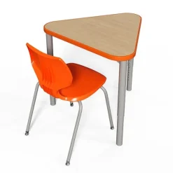 Classroom Set- 24 Elemental Triangle Desks & Flavors Chairs