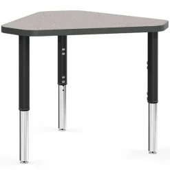 Classroom Set - 6 Jewel Synergy Student Desks and Stack Chairs
