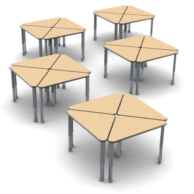 Classroom Set of 20 Wing Desks