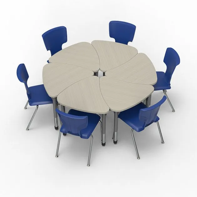 Classroom Set - Premier Chevron Desks & Premier Chairs Package