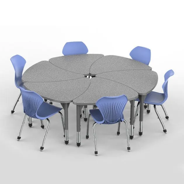 Classroom Set - Premier Chevron Desks & Apex Chairs Package