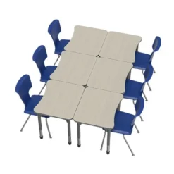 Classroom Set - Premier Curve Desks & Premier Chairs Package