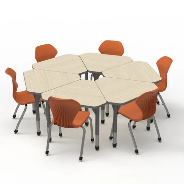 Classroom Set - Premier Gem Desks & Apex Chairs Package