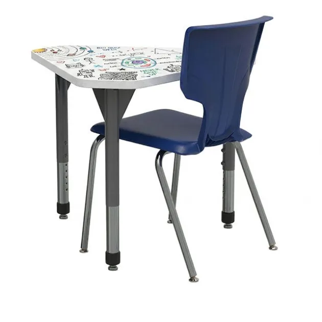 Classroom Set - Premier Gem Dry Erase Desks & Premier Chairs Package