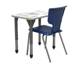 Classroom Set - Premier Rectangle Dry Erase Desks (20