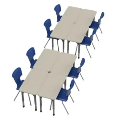 Classroom Set - Premier Rectangle Desks & Premier Chairs Package