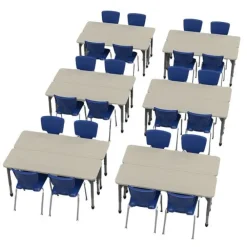 Classroom Set - Premier Rectangle Desks (20