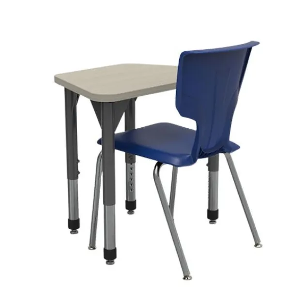 Classroom Set - Premier Trapezoid Desks & Premier Chairs Package