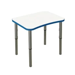 Classroom Set - 24 Ryan Synergy Dry Erase Student Desks and Stack Chairs