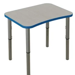 Classroom Set - 6 Ryan Synergy Student Desks and Stack Chairs