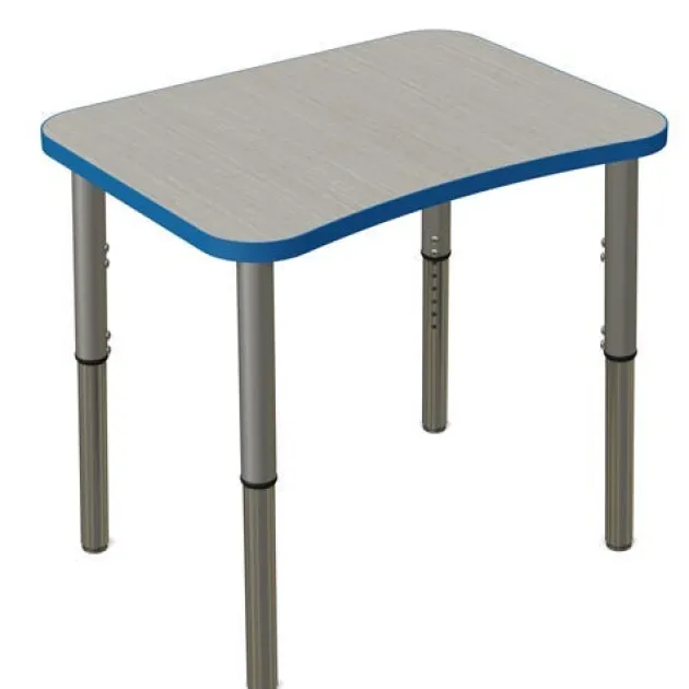 Classroom Set - 6 Ryan Synergy Student Desks and Stack Chairs