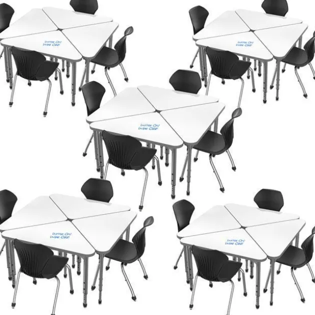 Classroom Set - Student Desk & Apex Chair Package
