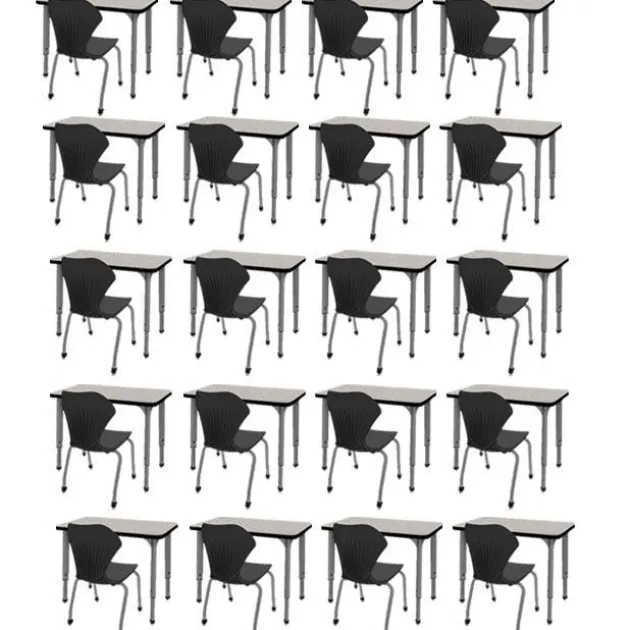 Classroom Set - Student Desk & Apex Chair Package
