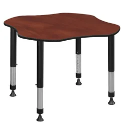 Clover Height Adjustable Classroom Desk (30" x 30")