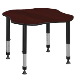 Clover Height Adjustable Classroom Desk (30" x 30")