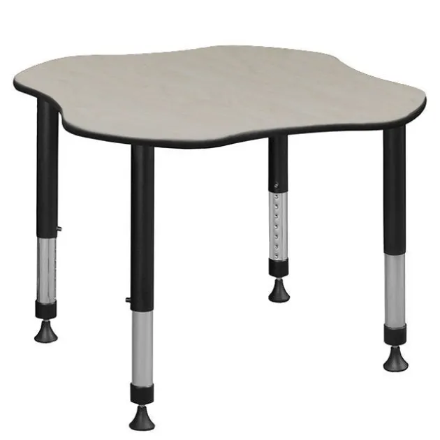 Clover Height Adjustable Classroom Desk (30" x 30")