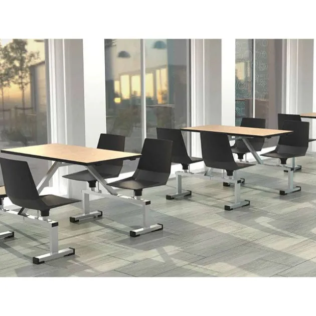 Cluster Swivel Booth with Particleboard Top