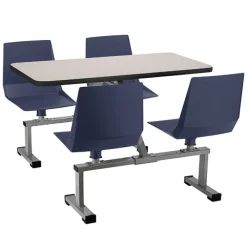 Cluster Swivel Booth with Particleboard Top
